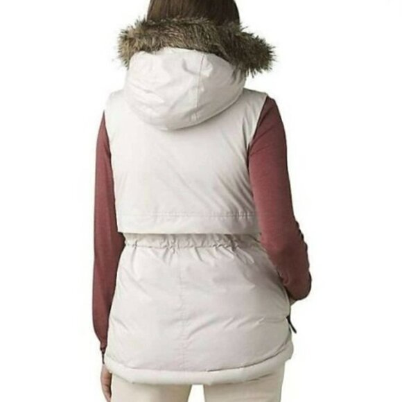 NWT Prana Women's Banajaara Vest in Pebble Gray Heather - Size XS - Picture 11 of 12